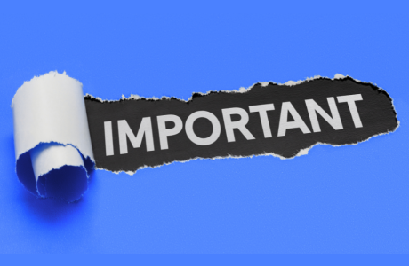 Image of the word important